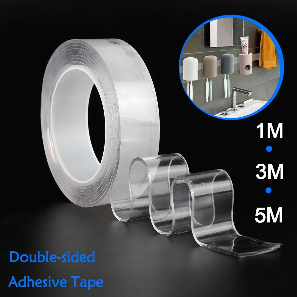 Custom Environmental Protection Double-Sided Sticker Resin Traceless  Adhesive Nanotape - China Double Sided Sticky Pads, Double Sided Adhesive  Pads